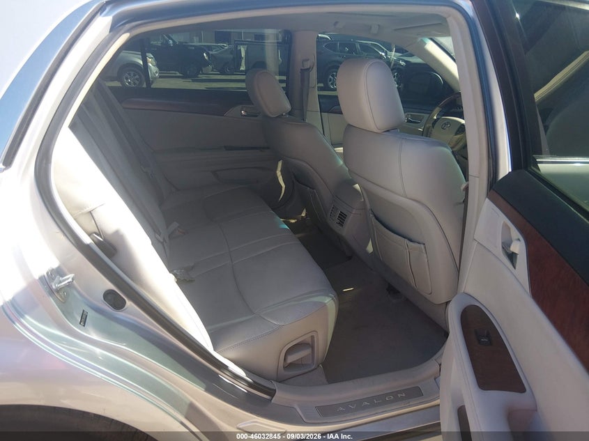 TOYOTA AVALON 2011 VIN 4T1BK3DB8BU378400