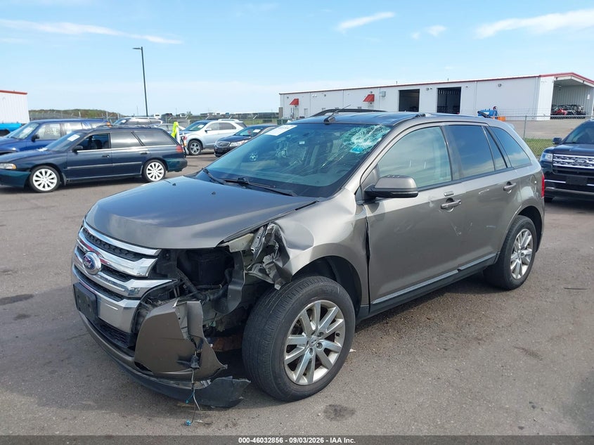 Vin: 2fmdk4jc5dbb58474, lot: 46532275, ford edge sel 20132