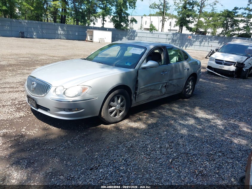 BUICK LACROSSE 2009 VIN 2G4WD582491144407
