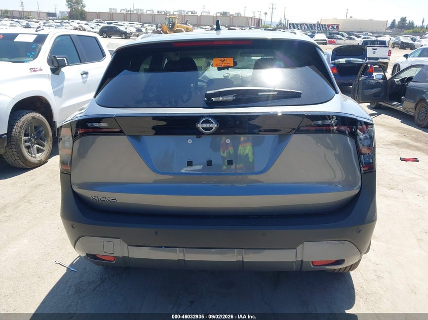 2026 Nissan Kicks (VIN: 3N8AP6CE1TL325746)