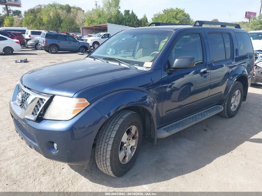 2009 Nissan Pathfinder, Hail, IAAI, VIN 5N1AR18U69C615599 — photo 2