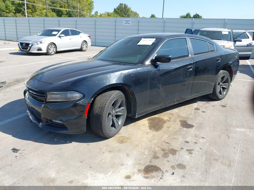 Vin: 2c3cdxbg7fh724989, lot: 46532387, dodge charger se 20152