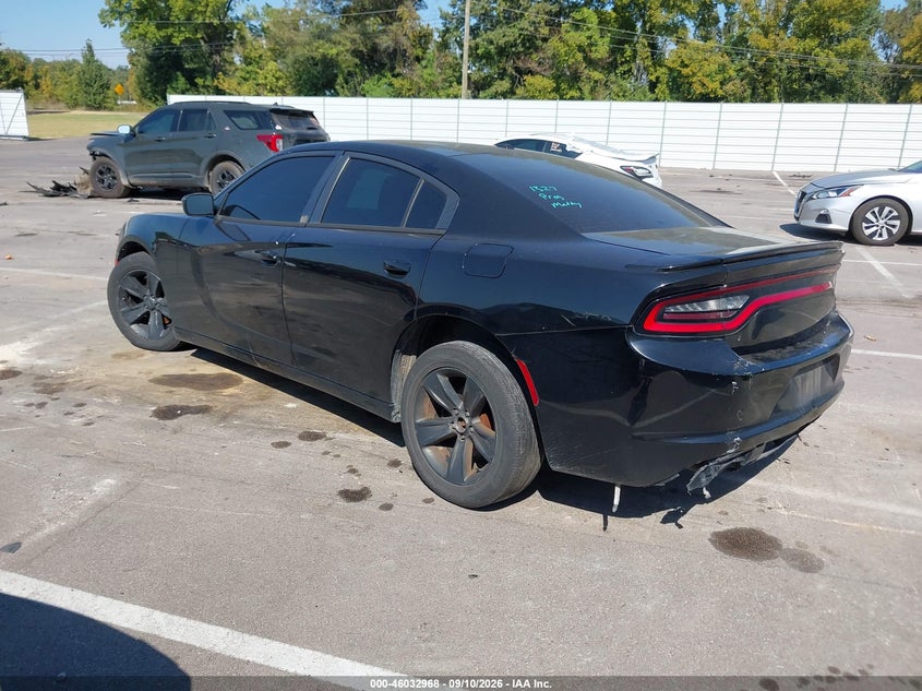 Vin: 2c3cdxbg7fh724989, lot: 46532387, dodge charger se 20153
