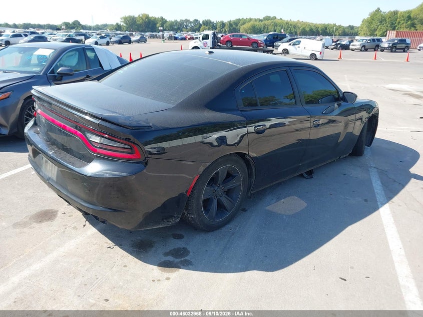 Vin: 2c3cdxbg7fh724989, lot: 46532387, dodge charger se 20154
