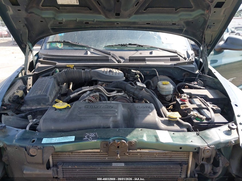DODGE DAKOTA 2000 VIN 1B7GG22XXYS726500
