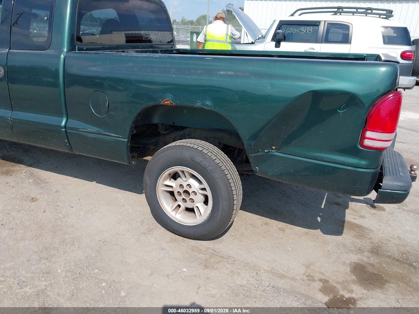 DODGE DAKOTA 2000 VIN 1B7GG22XXYS726500
