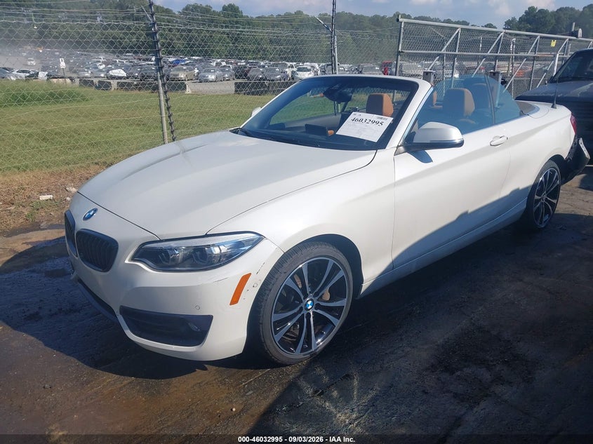 Vin: wba2m7c08m7j88701, lot: 46532414, bmw 230i 20212
