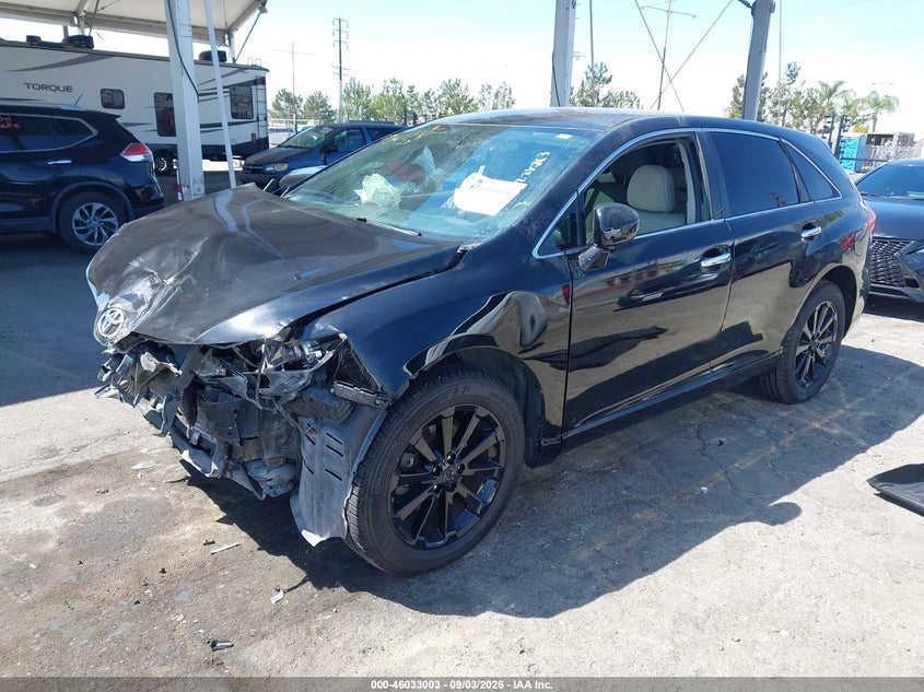 TOYOTA VENZA 2012 VIN 4T3ZA3BB8CU062993
