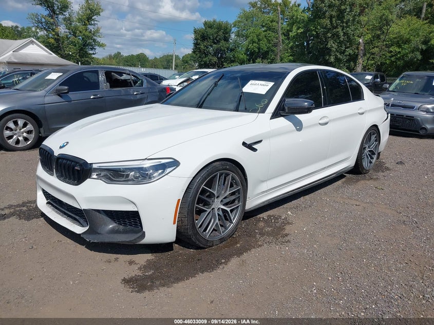 Vin: wbsjf0c50kb285843, lot: 46532427, bmw m5 competition 20192