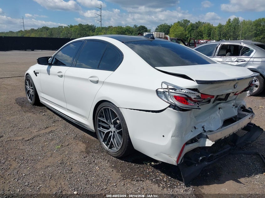 Vin: wbsjf0c50kb285843, lot: 46532427, bmw m5 competition 20193