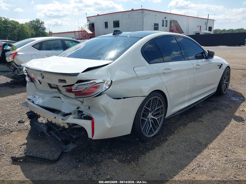 Vin: wbsjf0c50kb285843, lot: 46532427, bmw m5 competition 20194