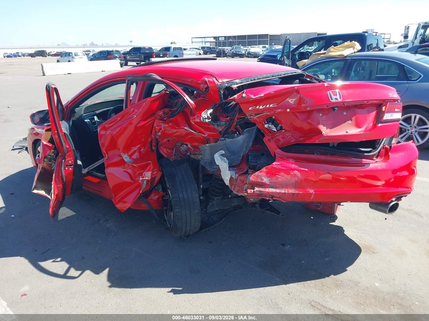 Vin: 2hgfb6e55fh700579, lot: 46532450, honda civic si 20153