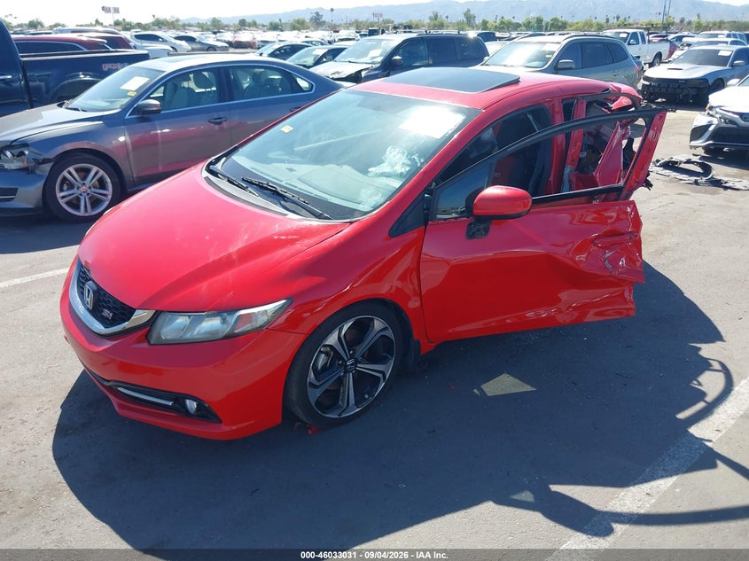 Vin: 2hgfb6e55fh700579, lot: 46532450, honda civic si 20152