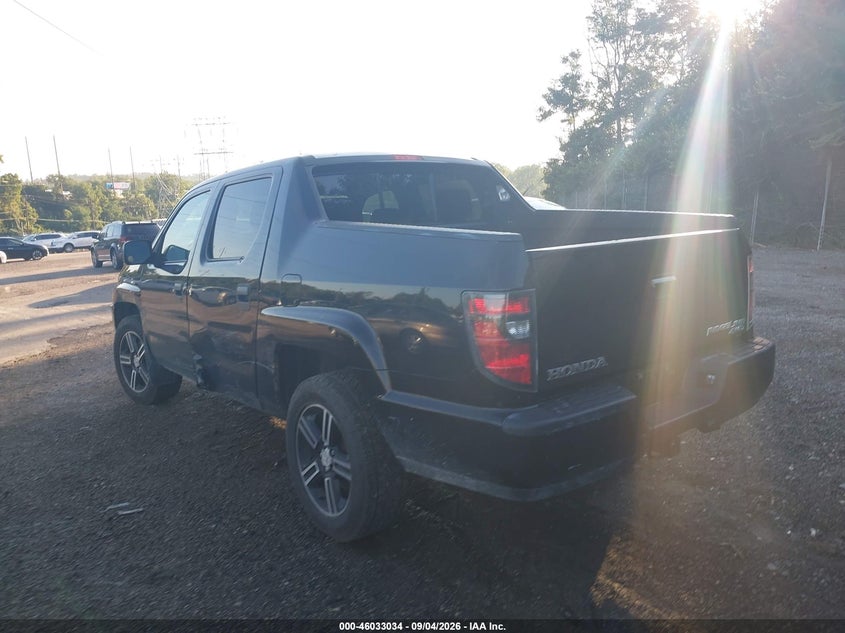 Vin: 5fpyk1f73eb009637, lot: 46532453, honda ridgeline sport 20143