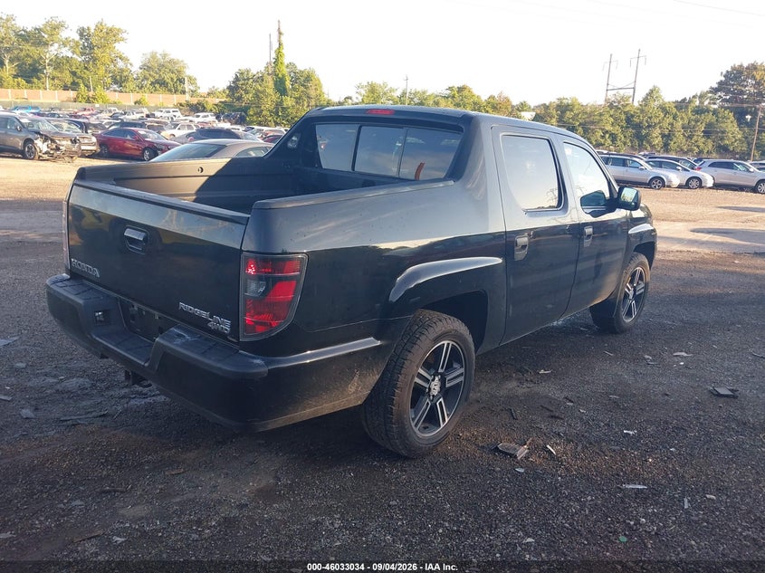 Vin: 5fpyk1f73eb009637, lot: 46532453, honda ridgeline sport 20144