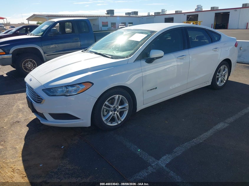 2018 FORD FUSION HYBRID auction photo 2