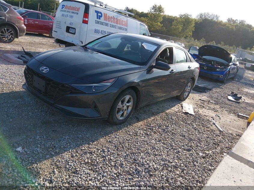 Vin: 5npll4ag2mh049345, lot: 46532468, hyundai elantra se 20212