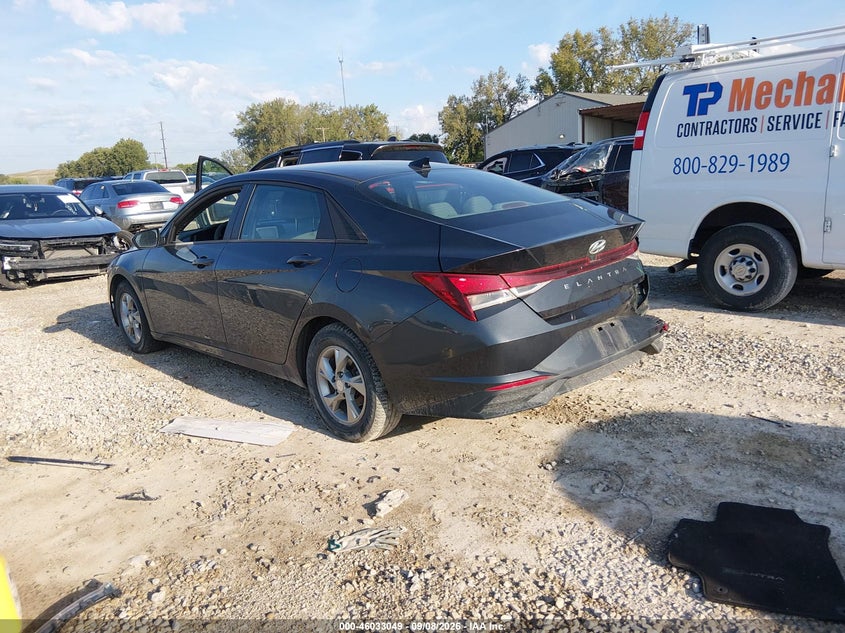 Vin: 5npll4ag2mh049345, lot: 46532468, hyundai elantra se 20213