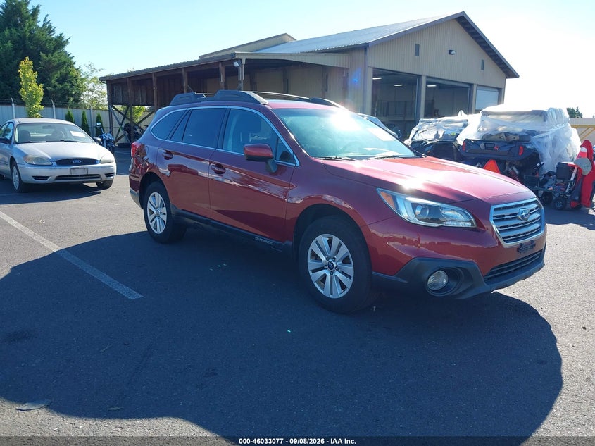 2016 SUBARU OUTBACK auction photo 1