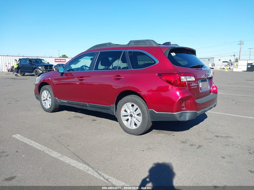 2016 SUBARU OUTBACK auction photo 3