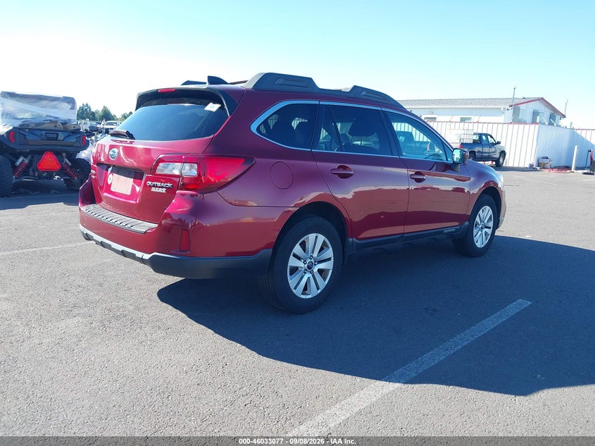 2016 SUBARU OUTBACK auction photo 4