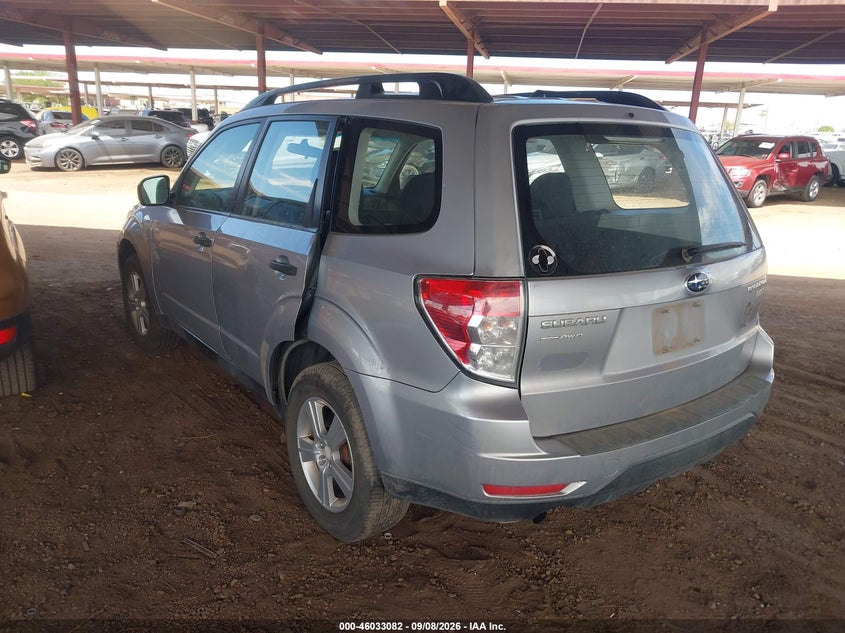2012 SUBARU FORESTER auction photo 3
