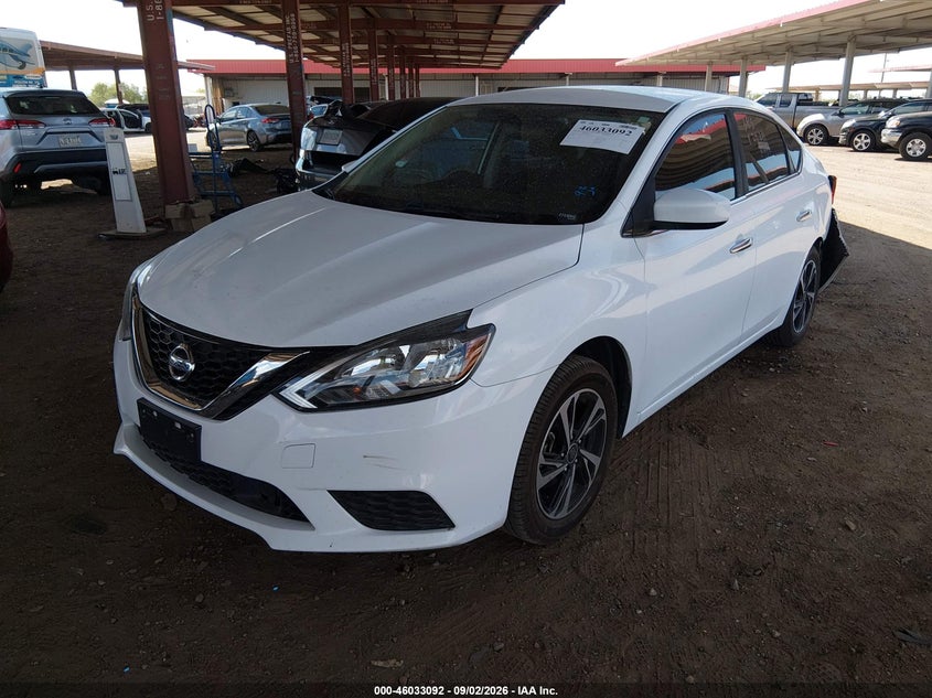 Vin: 3n1ab7apxky244785, lot: 46532511, nissan sentra s 20192