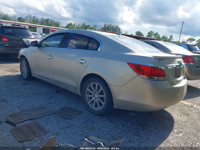 BUICK LACROSSE 2011 VIN 1G4GA5EC5BF150953