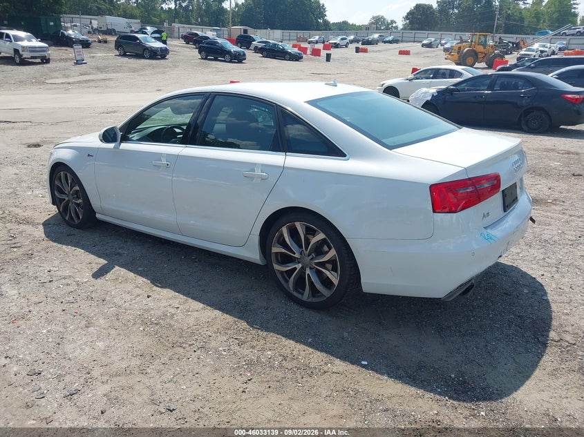 Vin: wauhgafc5dn127063, lot: 46532558, audi a6 3.0t premium 20133