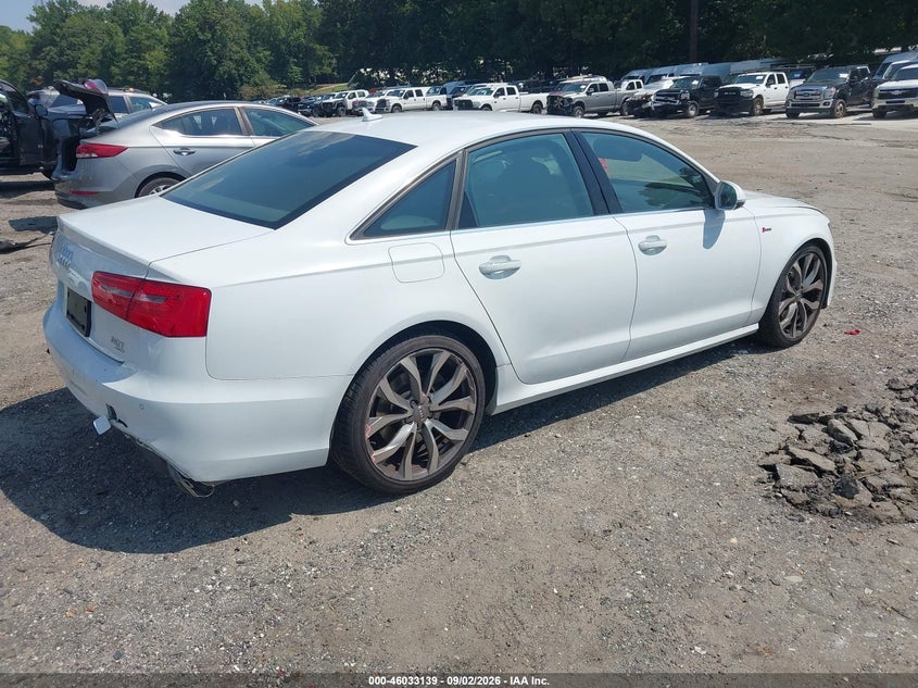 Vin: wauhgafc5dn127063, lot: 46532558, audi a6 3.0t premium 20134