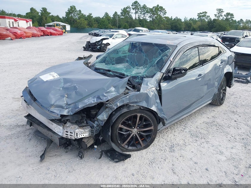 Vin: shhfk7h99mu201448, lot: 46532559, honda civic sport touring 20212