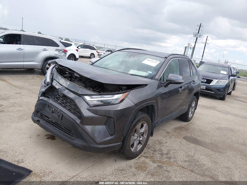 Vin: 4t3rwrfv7pu105749, lot: 46532564, toyota rav4 hybrid xle 20232