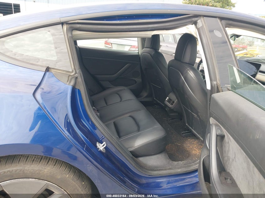 TESLA MODEL 3 2022 VIN 5YJ3E1EB7NF125388