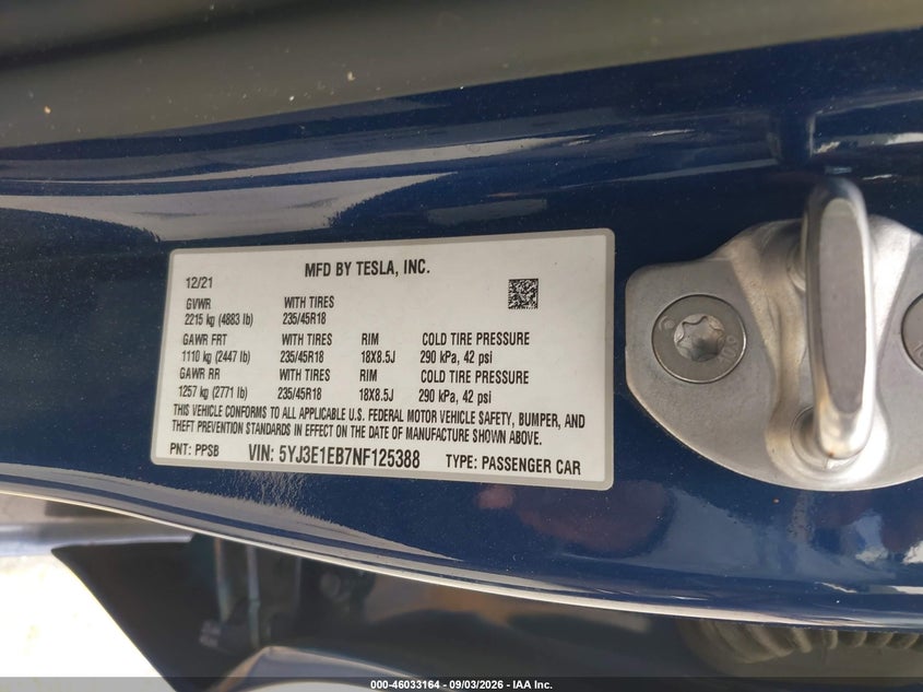 Фото 9 - TESLA MODEL 3