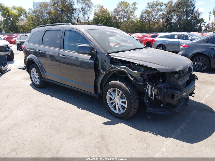 2017 Dodge Journey Sxt, Правый перёд, IAAI, VIN 3C4PDCBG5HT511331