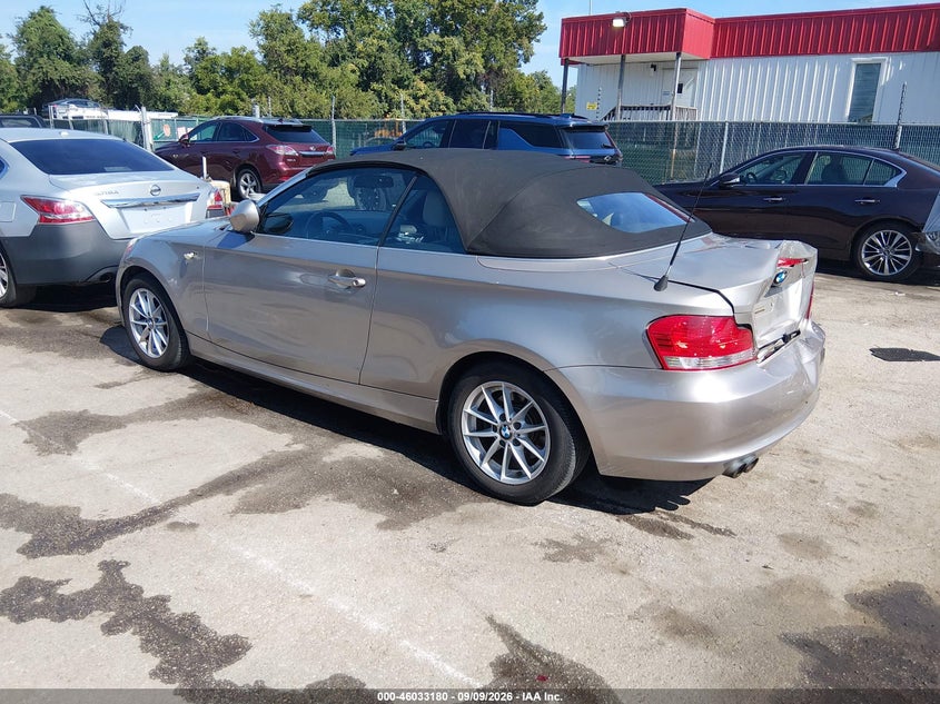 Vin: wbaun1c52bvh83747, lot: 46532599, bmw 128i 20113