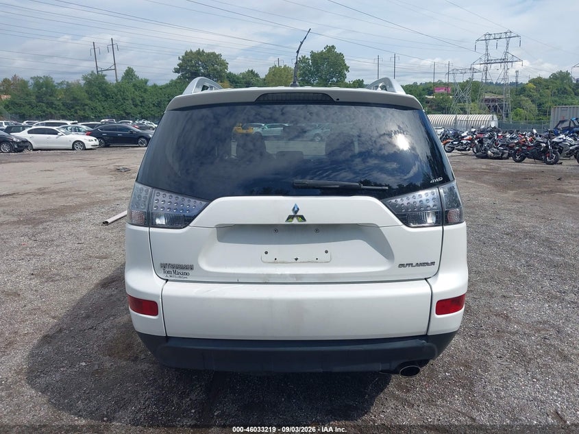 MITSUBISHI OUTLANDER 2009 VIN JA4MT31W99Z005424