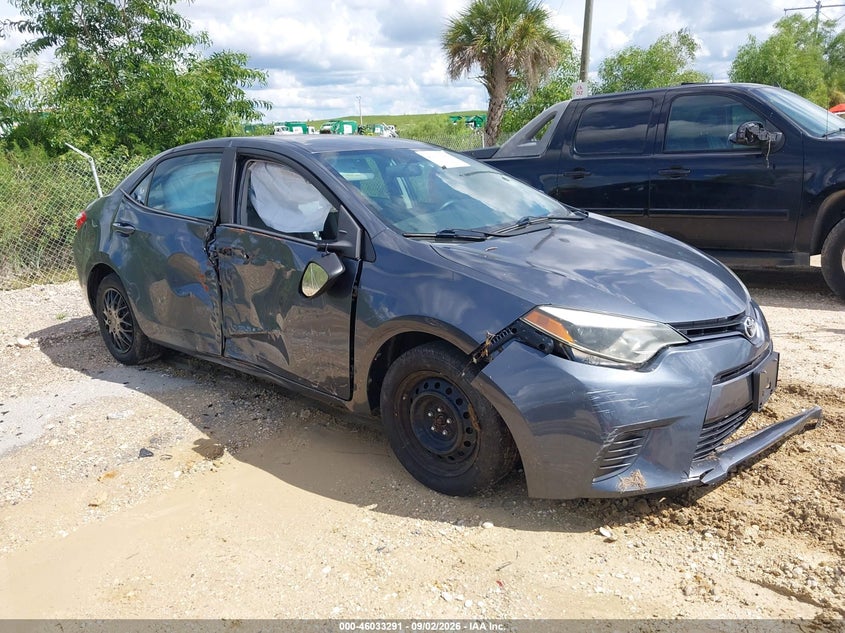 2015 TOYOTA COROLLA auction photo 1