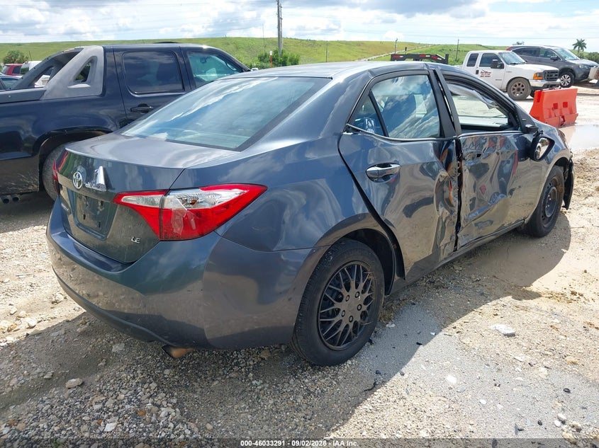 2015 TOYOTA COROLLA auction photo 4