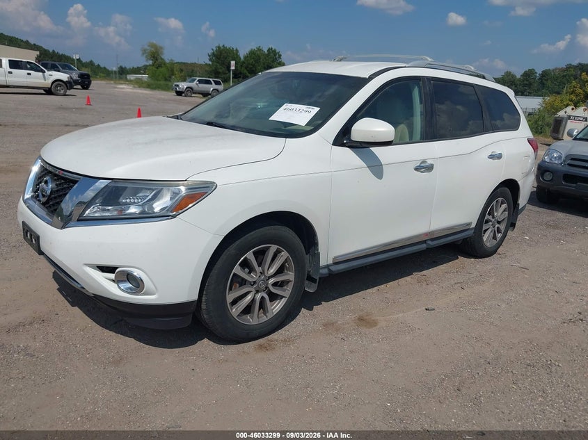 2014 NISSAN PATHFINDER auction photo 2