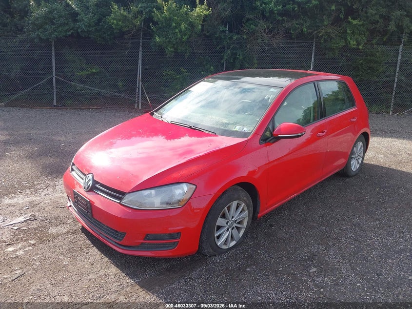 2016 VOLKSWAGEN GOLF auction photo 2