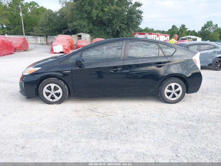 TOYOTA PRIUS 2013 VIN JTDKN3DU9D1625215