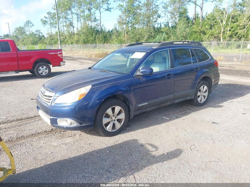 2011 SUBARU OUTBACK auction photo 2