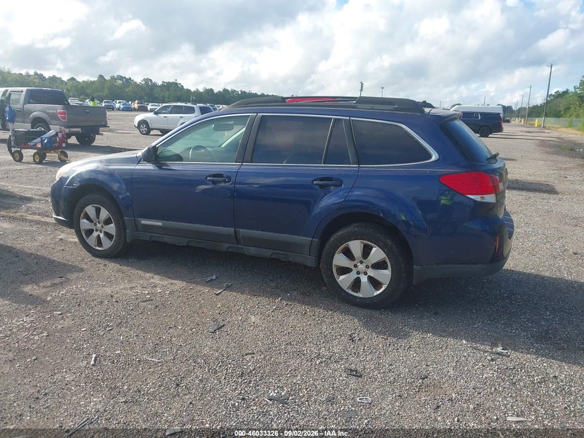 2011 SUBARU OUTBACK auction photo 3