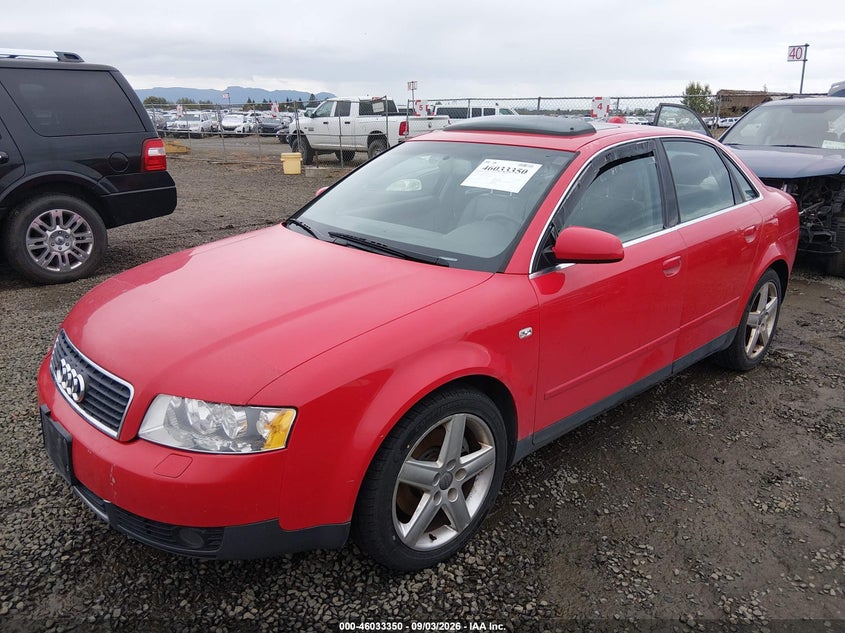 2004 AUDI A4 auction photo 2
