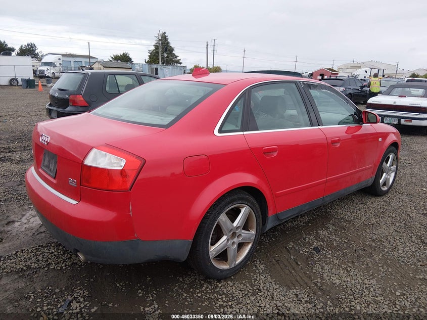 2004 AUDI A4 auction photo 4
