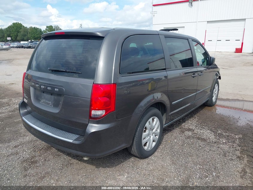 Vin: 2c4rdgbg7fr600625, lot: 46532811, dodge grand caravan american value pkg 20154