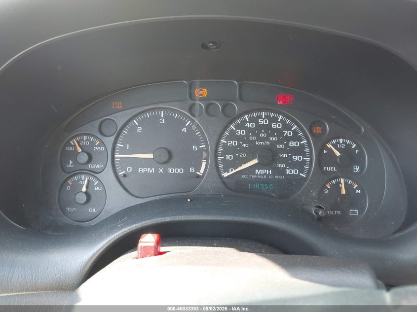 CHEVROLET BLAZER 2005 VIN 1GNCT18X05K106933