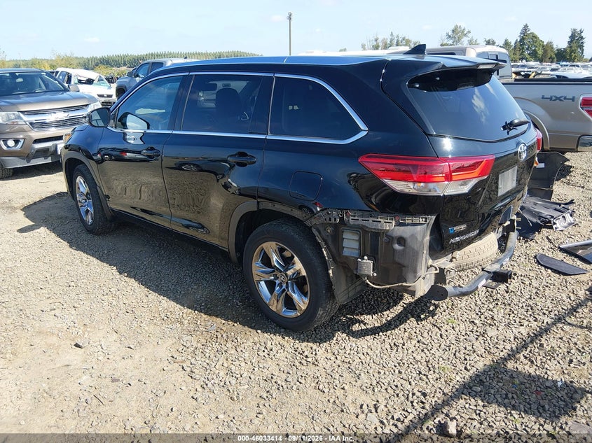 Vin: 5tddzrfh4ks968613, lot: 46532833, toyota highlander limited platinum 20193
