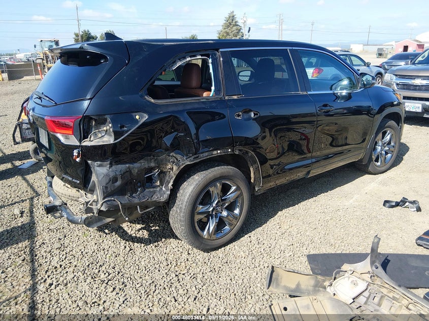 Vin: 5tddzrfh4ks968613, lot: 46532833, toyota highlander limited platinum 20194